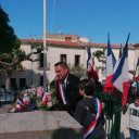 Bouzigues. Cérémonie de commémoration de la victoire du 8 mai 1945