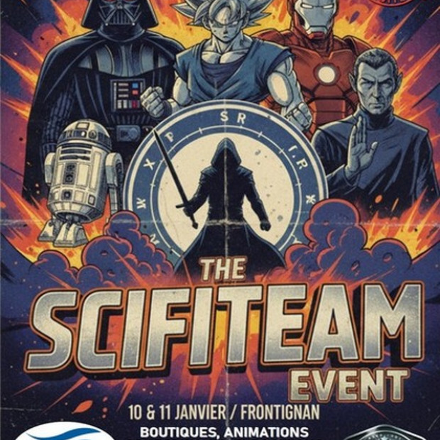 Sci-Fi Team 2026 : le festival pop culture à Frontignan
