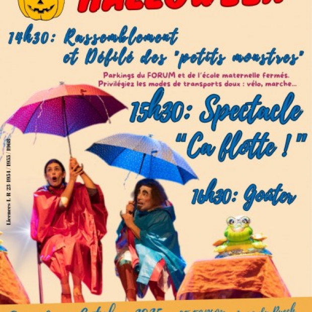 Samedi 25 octobre, venez vous effrayer pour HALLOWEEN !